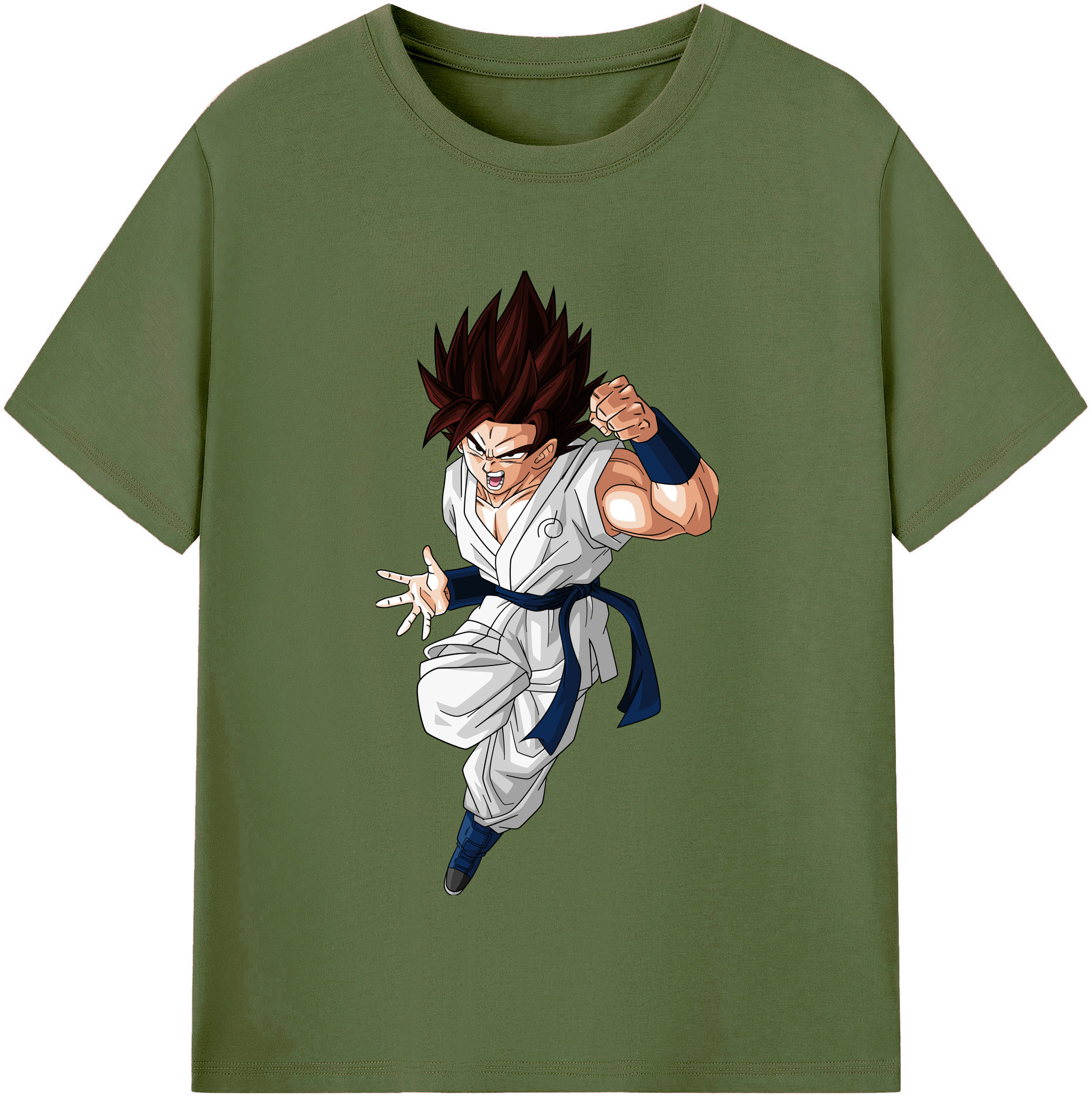 （画像用） ドラゴンボール 孫 悟飯（そんごはん）DRAGON BALL Son Gohan 綿100％半袖Tシャツ（フロントプリント）
